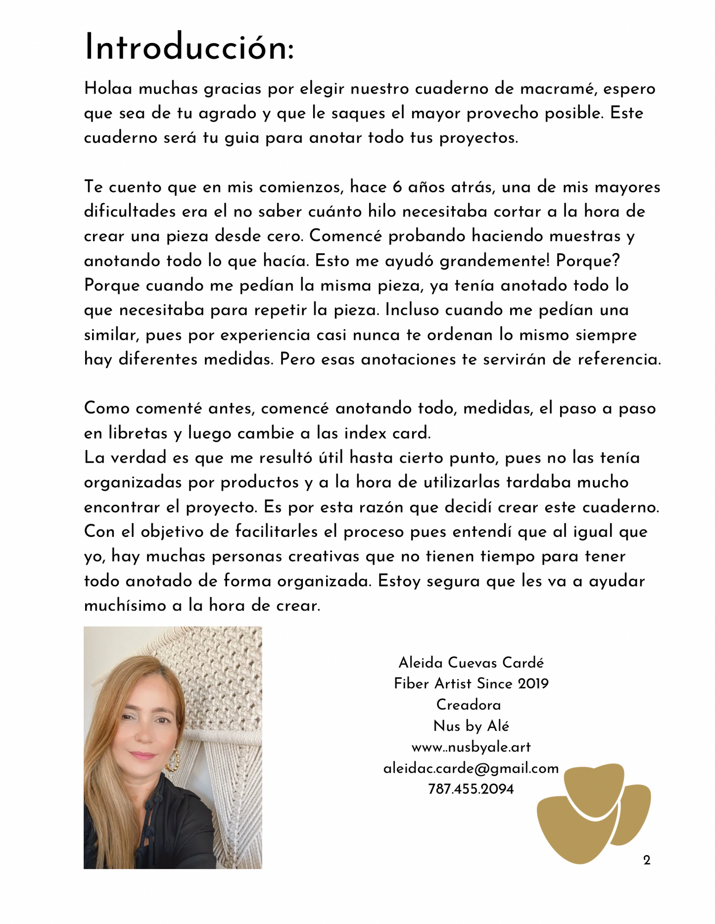 Cuaderno de Macramé-Versión Física