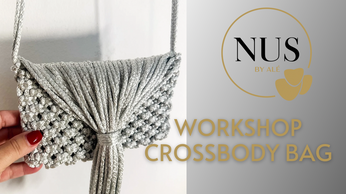 Tutorial en Video: Crea Tu Cartera en Macramé Desde Cero